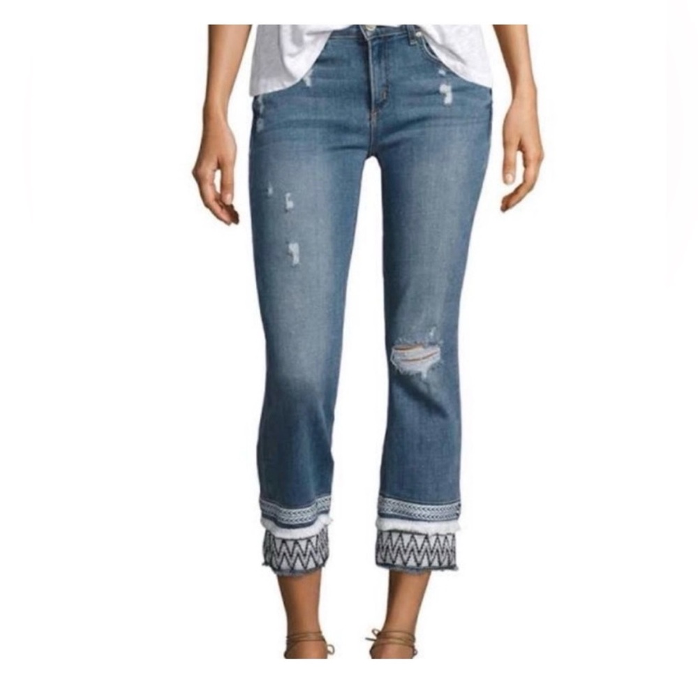 McGuire Anthropologie Ambrosio Crop Jeans. Size 24